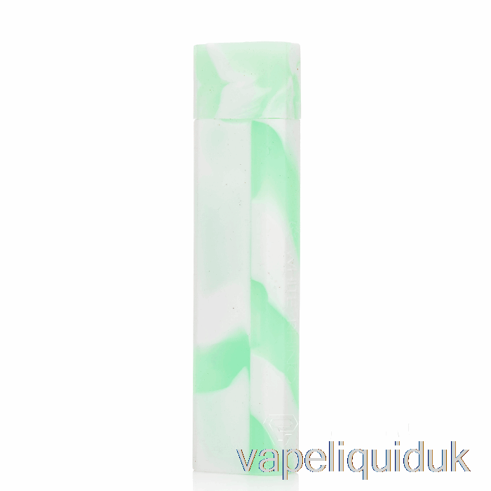 White Rhino Silicone Dab Out [Quartz] Mint White (UV Glow) Vape Liquid